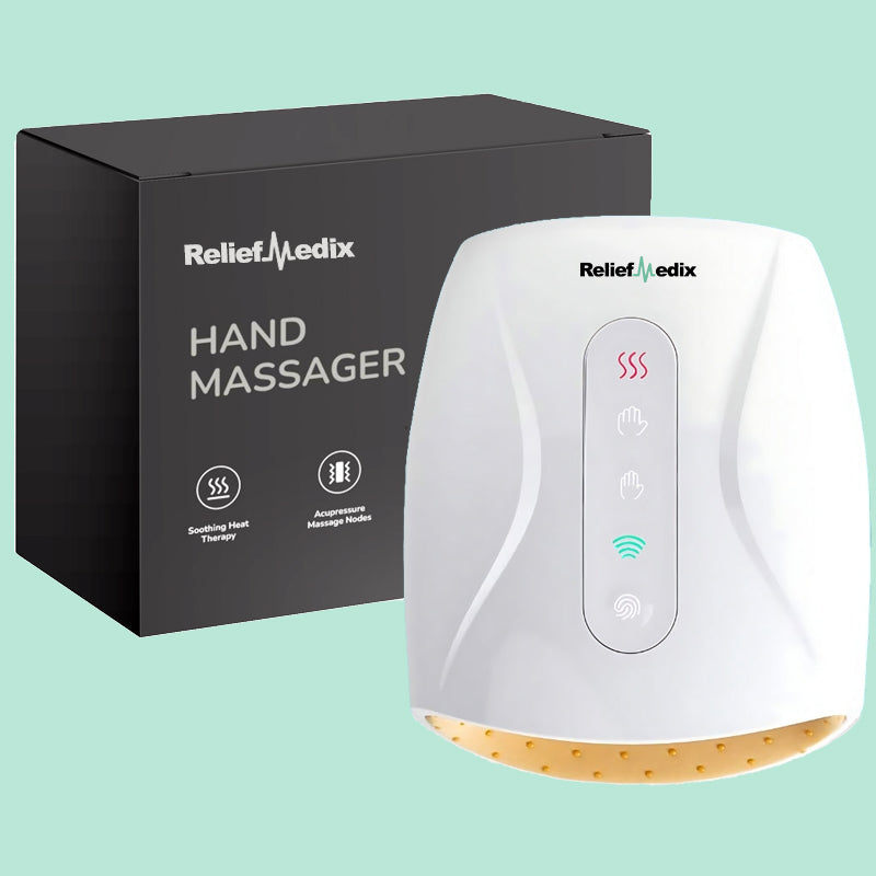 ReliefMedix Hand Massager with Heat & Compression Therapy